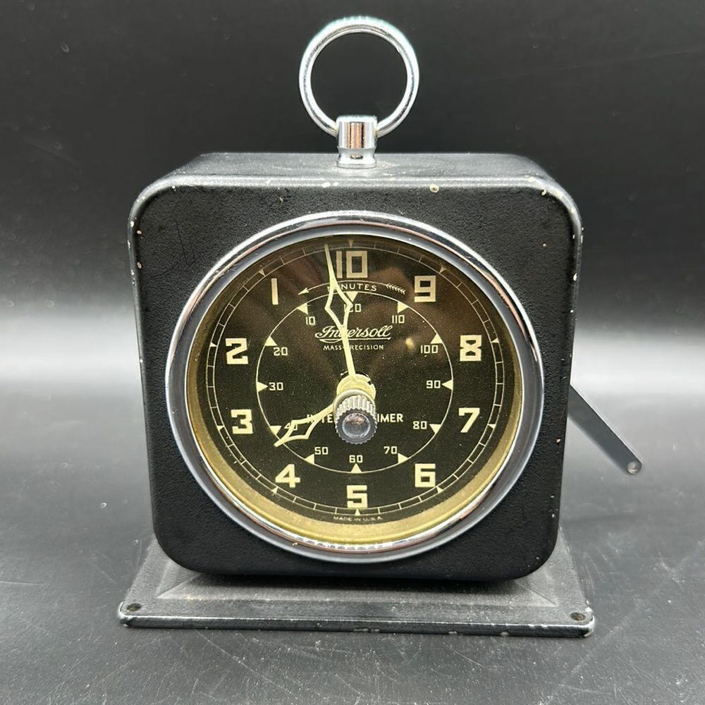 Antique Ingersoll interval timer